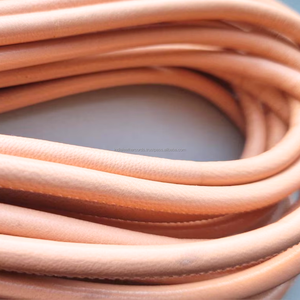 Colorful Stitched Leather Cord Wholesale Braided Leather <b>Rope</b> for DIY Jewelry <b>Bracelet</b> Necklace Crafting - Product Image 6