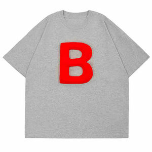 Camiseta Extra Grande Personalizada para Hombre con Estampado 3D, Hombros Caídos, Estilo Urbano, 100% Algodón Tejido, Fabricante de Ropa de Marca Privada OEM - Product Image 1