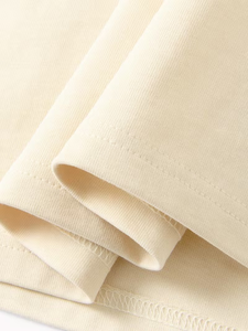 Best Selling Men's O-Neck Knitted Blank T-Shirt 100% Cotton Short Sleeve Solid Eco-Friendly Quick Dry Breathable Loose Fit 180g - Product Image 6