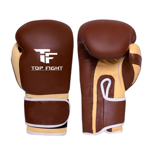 Gants de boxe en cuir brillant de haute qualité avec logo personnalisé en PU, gants de Muay Thai, gants de kick-boxing, gants d'entraînement MMA professionnels - Product Image 3