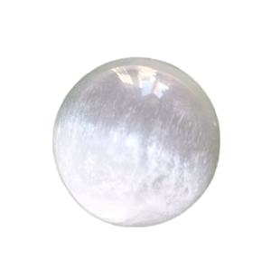Bola de cristal curativa de selenita de ágata natural pulida superior al por mayor Esfera de piedras preciosas de selenita para decoración del hogar y Feng Shui - Product Image 5