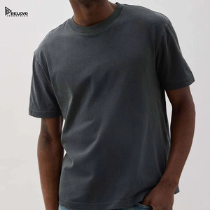 เสื้อยืดเปล่าแบบซันเฟดสั่งทำพิเศษ น้ำหนัก 220 กรัม ผ้าฝ้าย 100% พรีเมียม เนื้อหนา สวมใส่สบาย ทรงโอเวอร์ไซส์ - Product Image 5