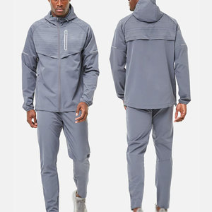 Chándal Deportivo Ligero con Capucha para Hombre, Transpirable, de Secado Rápido, Diseño 2 en 1 para Gimnasio, Fitness, Running y Entrenamiento - Product Image 1