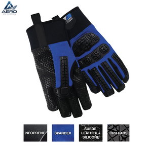 Guantes de Trabajo Industriales de Alto Rendimiento con Agarre Texturizado, Diseño Ergonómico Moderno y Duradero, Protección TPR, OEM ODM - Product Image 3