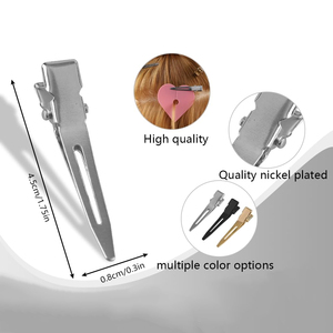 Kit de Herramientas Profesional de 4 Piezas con Pinzas de Acero Inoxidable para Extensiones de Cabello Humano con Anillas y Microperlas - Product Image 2