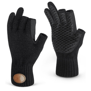 OEM Service High Quality Non-Slip Half Finger Fishing Gloves Customizable Unisex Adjustable <b>Strap</b> Pull-On Fishing Gloves - Product Image 1