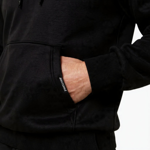 Ensemble de survêtement personnalisé pour homme : sweat à capuche avec poche avant et pantalon de survêtement en mélange de coton épais, deux pièces avec logo personnalisé - Product Image 3