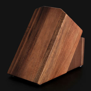 Support de rangement pour couteaux en bois écologique, 7 pièces, porte-couteaux en noyer, organisateur de cuisine, présentoir de comptoir - Product Image 5