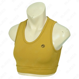 Blaze Fight Wear Sujetadores deportivos de LICRA/nailon personalizados sólidos con mallas de Yoga de cintura elástica de tela elástica y transpirable de cuatro vías - Product Image 2