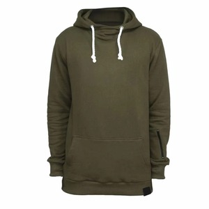 Custom <b>Men</b> Longline <b>Pullover</b> Hoodie Pistachio Green Extended Hem Oversized Streetwear Fleece Cotton Hip Hop Hoodies Sweatshirt - Product Image 3