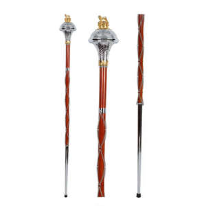 กระบองพิธีการแบบพกพา Pace Stick พร้อมอุปกรณ์ทองเหลือง พิมพ์โลโก้และเลือกสีได้ตามต้องการ บรรเทาอาการปวดเมื่อย - Product Image 3