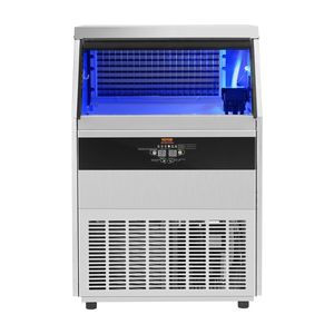 Macchina per gelato con Display digitale a LED da 450 libbre/24 ore commerciale 160 cubetti di ghiaccio 12-15 minuti armadietto indipendente 130lbs - Product Image 1