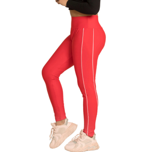 Women's High Waist <b>Elastic</b> V-Shape Back Yoga Leggings Moisture-Wicking Fitness Pants Seamless Tummy Control Gym Leggings - Product Image 5