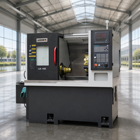 Tour CNC à banc incliné compact avec tourelle servo à 10 postes pour tournage de précision de petites manchons et de barres de 45 mm LK-160