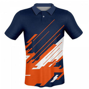 Custom Sublimation Design Men's <b>Sports</b> <b>Polo</b> Shirt Quick Dry Polyester Breathable Workout Tee for Summer Gym and Fitness - Product Image 3