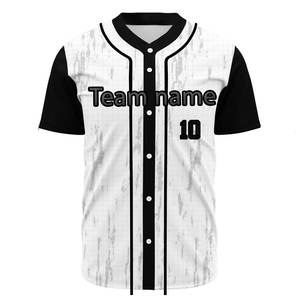 Camiseta de Béisbol de Alta Calidad para Hombre, Nuevo Diseño, Sublimación Completa, Uniforme de Béisbol, Precio al por Mayor, Equipación de Equipo - Product Image 5