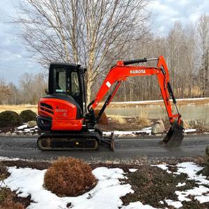 Miniexcavadora Kubota Kx040-4 Usada, de 6 Toneladas, con Cilindro Hidráulico Eaton, Motor y Unidad Central - Product Image 6