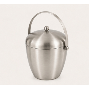 Double Wall Stainless Steel <b>Ice</b> Bucket with Lid and Handle Insulated Wine Chiller Bucket Portable Champagne <b>Cooler</b> Pail for Bar - Product Image 5