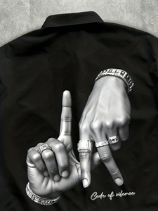 Camisetas de algodón premium con estampado gráfico, camisetas casuales de moda para hombres y mujeres, camisetas estampadas para hombres - Product Image 2