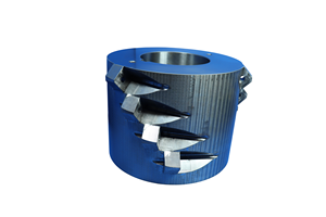 Bloque de Cuchillas Helicoidales de Acero Dúplex de Alta Calidad para Fresadora, Fundición a la Cera Perdida, Personalizado por Vartis Engineering - Product Image 2
