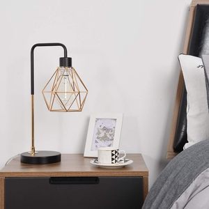 Luxury Gold <b>Desk</b> Lamp Industrial Edison Style Table Lamp for End Table Bedroom Living Room <b>Office</b> Interior Decor - Product Image 6