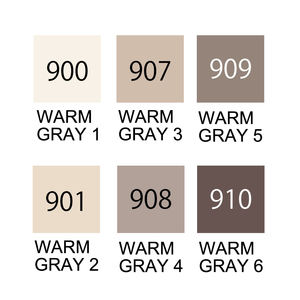 [ME]KURETAKE ZIG Clean Color Real Blush Warm Gray (RB-6000AT/6VC) Stylo plume, stylo pinceau, stylo manga - Product Image 3