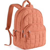 Sac à dos Oxford léger et imperméable à armature externe, 18 poches utilitaires rectangulaires souples avec fermeture éclair, antivol pour