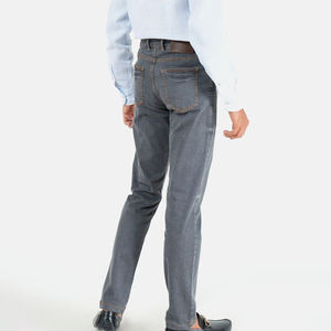 Pantalones Vaqueros de Hombre, Último Estilo, Diseño Clásico, Corte Cómodo, Ideal para un Look Casual de Negocios - Product Image 3