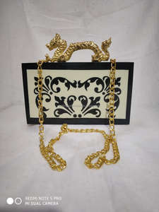 Bolso de Mano de Resina Elegante para Mujer, Diseño Elegante, Alta Calidad y Lujoso, Perfecto para Eventos Formales - Product Image 2