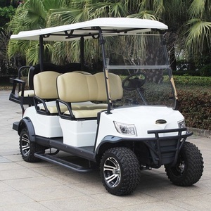 Voiturette de golf électrique 3-4 places avec frein hydraulique, caisse de chargement en aluminium, certifiée CE, autonomie de 90 km, batterie 48V, vitesse de 30-50 km/h - Product Image 6