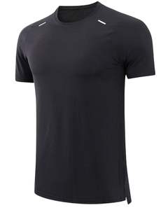 T-shirt d'été personnalisé pour homme, coupe slim, décontracté, à rayures, respirant, col à revers, imprimé tendance, haut tricoté à manches courtes - Product Image 3