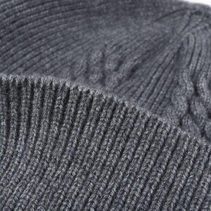 Gorro de Punto Unisex 100% Lana, Cálido, Suave, Transpirable e Impermeable, para Invierno - Product Image 3