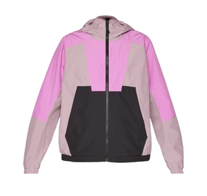 OEM Colorblock Women's Sportswear Windbreaker Jacket Windproof <b>Raincoat</b> Lightweight Hiking <b>Hooded</b> Active Jacket - Product Image 1
