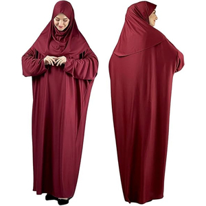 Abaya de haute qualité pour femmes, en mousseline de soie, vintage, droite, longueur cheville, manches longues, robe musulmane modeste pour adultes - Product Image 6