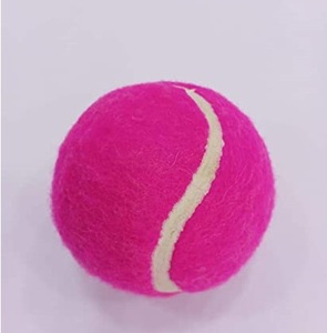 Ballons de cricket et de tennis en laine rouge personnalisés OEM, haute performance, pour matchs de tournoi, vente en gros, impression personnalisée - Product Image 5