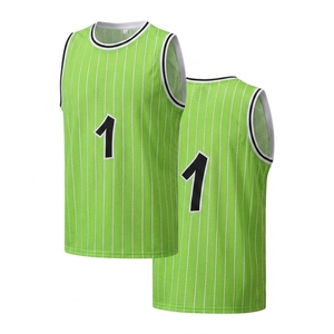 Camiseta de baloncesto Orlando para hombre, sin mangas, de malla a rayas, número 1 Grady, transpirable, ajuste regular, para todas las estaciones - Product Image 5