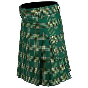 Tartan Unisex Scottish Traditional Casual Utility Hybrid Acrylic Sports Kilts Made in Sialkot Pakistan Eoin Winston Adults - Product Image 2