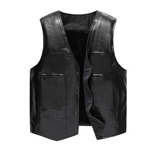 Light Weight Unique Design <b>Men</b> Leather <b>Vest</b> New Arrival <b>Men</b> Leather <b>Vest</b> Wholesale <b>Men</b> Leather <b>Vest</b> - Product Image 1