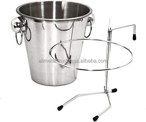 Silla de playa Enfriador de champán de acero inoxidable con soporte para fiestas interiores al aire libre o cualquier tipo de ocasión Personalización - Product Image 4