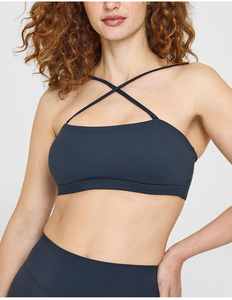 เสื้อชั้นในกีฬาผู้หญิง ดีไซน์ด้านหน้า สายปรับได้ ใส่เล่นโยคะ ระบายอากาศดี ไร้โครง ยืดหยุ่นสูง รองรับการออกกำลังกาย - Product Image 3