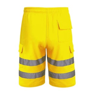 Shorts de travail cargo pour hommes, réfléchissants, sécurité, personnalisés, OEM, marque privée - Product Image 4