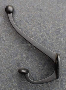 Antique style wall hook set made from durable metal for farmhouse entryways bedrooms or bathroom <b>storage</b> - Product Image 5