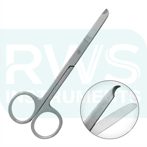 ชุดเครื่องมือผ่าตัด RWS INSTRUMENTS 11 ชิ้น - ชุดอุปกรณ์ดูแลบาดแผลและถาดไตสำหรับโรงพยาบาล ทำจากเหล็กกล้าไร้สนิมระดับมืออาชีพ - Product Image 2