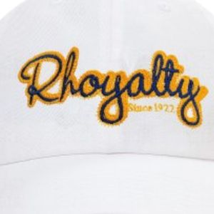 หมวกแก๊ป Simple Sigma Gamma Rho Royalty สีขาว หมวกสมาคมพี่น้องกรีก หมวกเบสบอลผ้าฝ้ายปรับได้ SGRho ของขวัญเครื่องแต่งกายรอยัลตี้ - Product Image 6