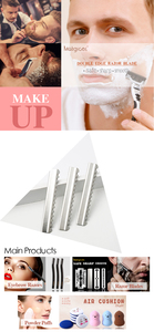 Importado Suecia Acero inoxidable 5 cuchillas mujeres facial Shaper hoja <span class=keywords><strong>de</strong></span> <span class=keywords><strong>corte</strong></span> <span class=keywords><strong>de</strong></span> pelo maquinilla <span class=keywords><strong>de</strong></span> afeitar para afeitado <span class=keywords><strong>de</strong></span> cejas cara dermaplaning - Product Image 5