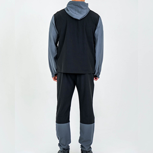 Factory Custom 3M Reflective Windbreaker Tracksuit Lightweight Nylon Hooded <b>Zip</b> <b>Up</b> <b>Jacket</b> Jogger Pants Set Sportswear Sweat Suit - Product Image 2