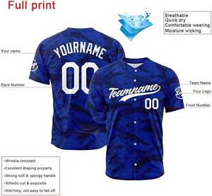 Maillot d'équipe nationale de baseball personnalisé, respirant, léger, séchage rapide, tissu polyester, vente en gros directe d'usine - Product Image 3
