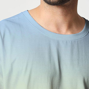 T-shirt ample personnalisé avec logo imprimé, 100% coton, grande taille, respirant, écologique, séchage rapide, pour homme, style streetwear - Product Image 5