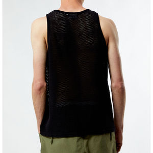 เสื้อกล้ามออกกำลังกายผู้ชาย สายกว้าง ระบายอากาศ แห้งเร็ว ไม่มีแขน เสื้อกีฬา ออกแบบเองได้ สำหรับออกกำลังกาย ฟิตเนส สำหรับผู้ใหญ่และเด็กผู้ชาย - Product Image 4