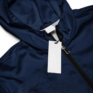Chaqueta Cortavientos Impermeable para Hombre, Personalizada al por Mayor, con Capucha, Ligera, Deportiva, Fabricación OEM - Product Image 3